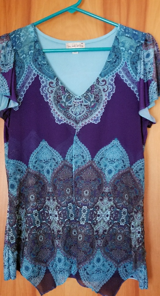 Tunic with bling